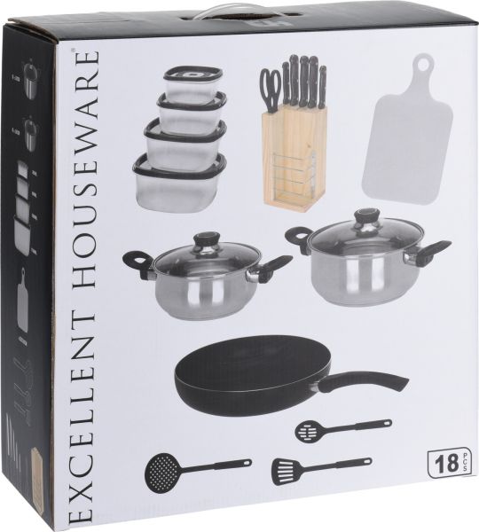 Küchen-Starter-Set 18teilig