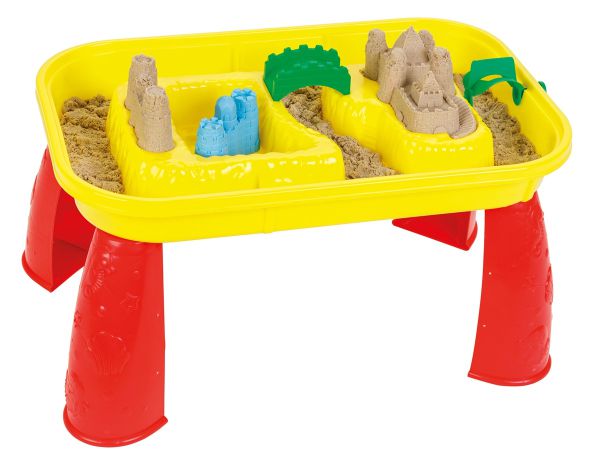 Sand und Wassertisch mit viel Zubehör, Spieltisch für Kinder, Gartenspieltisch